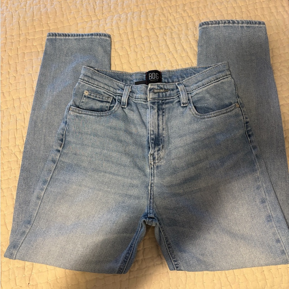 BDG Girl Friend High-Rise Light Blue Denim Jeans